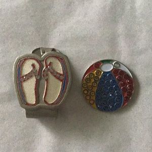 Magnetic hat clip and ball marker
